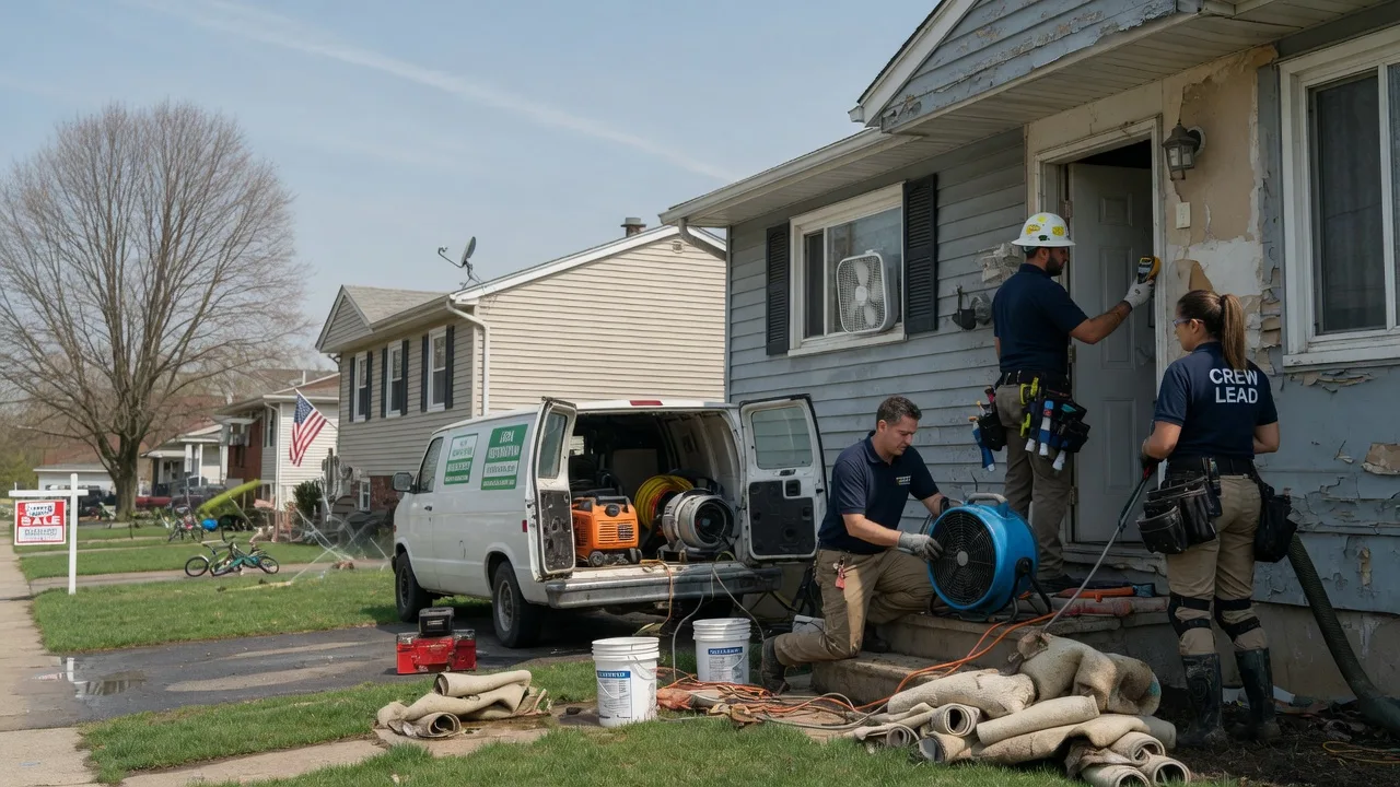 Flood Cleanup in Lexington, NC near me